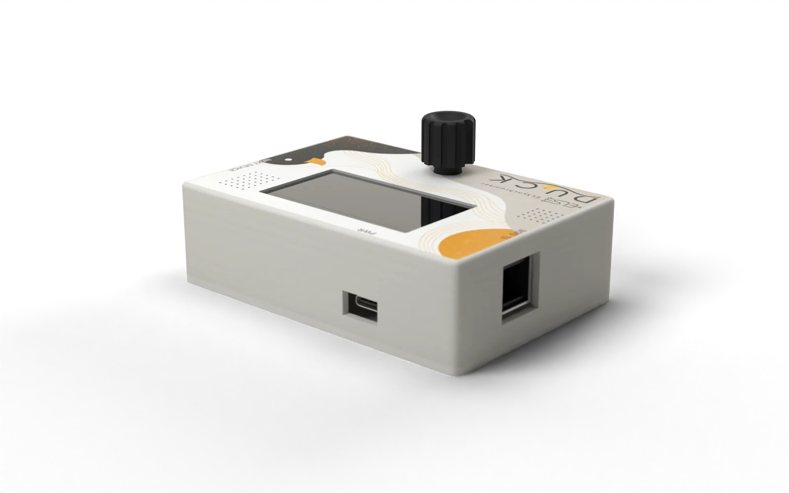 Duck の CG(EL SIDE と USB-C の壁)